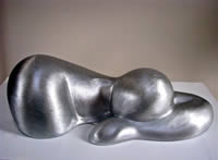 Asleep - series 7 (aluminium)